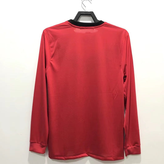 Retro Manchester United 2009/10 Home Long Sleeves Jersey