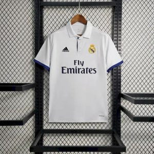 Retro Real Madrid 2016/17 Home Jersey