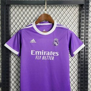 Retro Real Madrid 2016/17 Away Kids Kit
