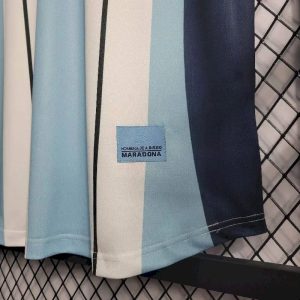 Retro Argentina 2010 Maradona Retirement Commemorative Edition Jersey