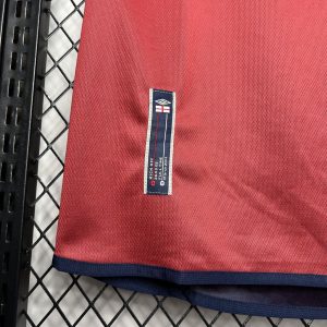 Retro Inglaterra 2002 Away Jersey (Double-sided)