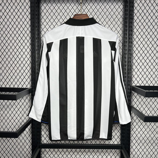 Retro Newcastle United 2003/05 Home Long Sleeve Jersey