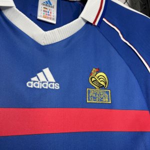 Retro Francia 1998 Home Jersey