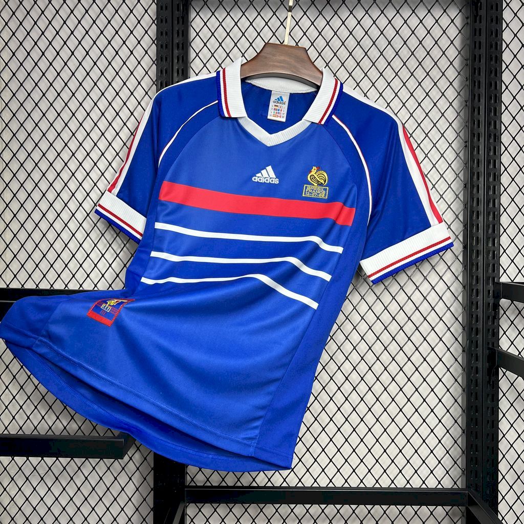 Retro Francia 1998 Home Jersey