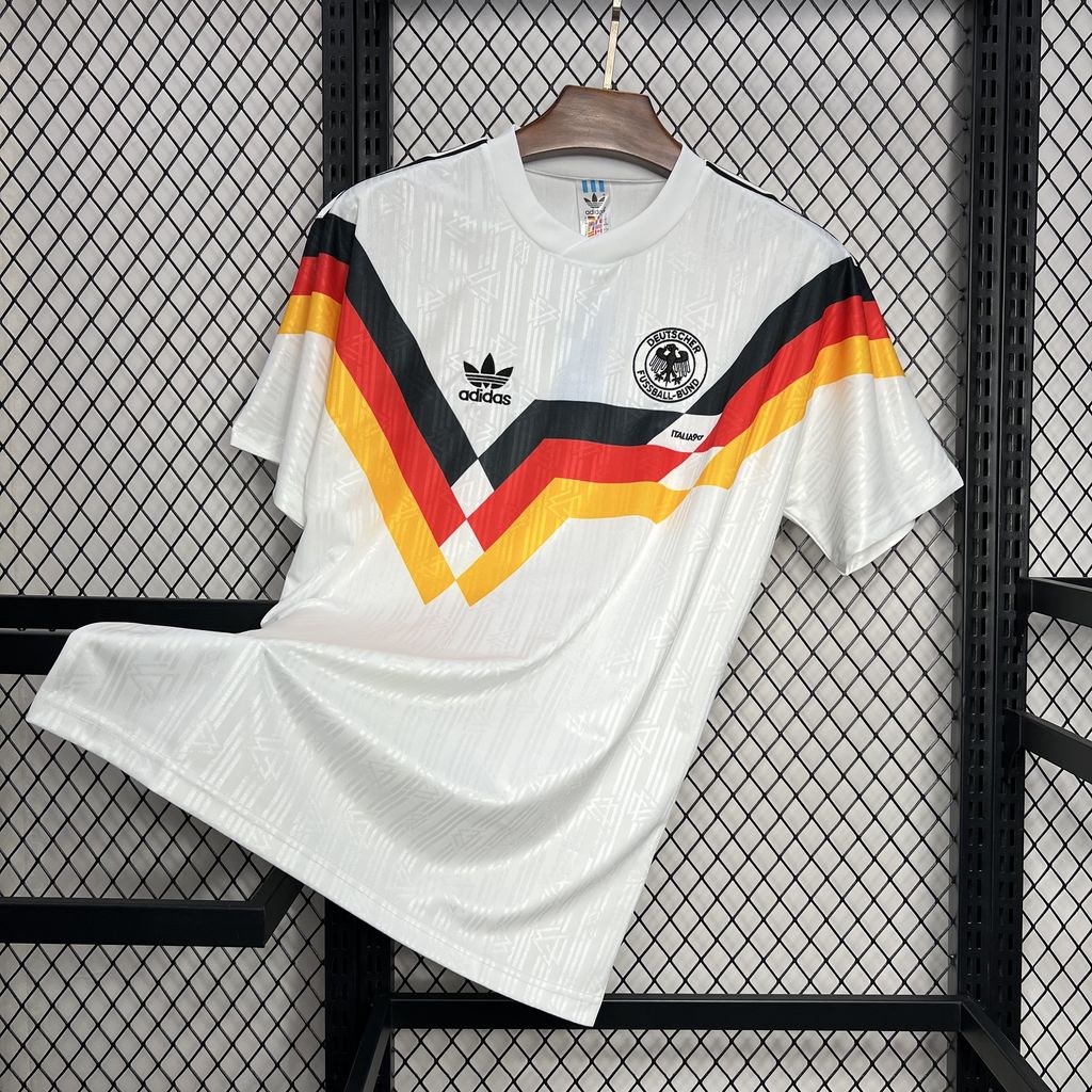 Retro Alemania 1990 Home Word Cup Jersey