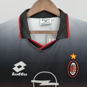 Retro AC Milan 1995/96 Training Suit Black Jersey