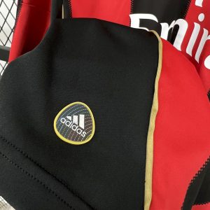 Retro AC Milan 2010/11 Home Long Sleeve Jersey