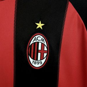 Retro AC Milan 2010/11 Home Long Sleeve Jersey