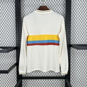 Mens Colombia 2024/25 100th Anniversary Long Sleeve Jersey