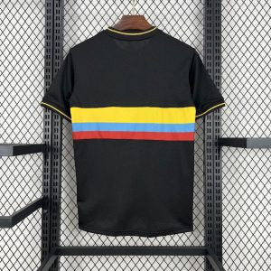 Mens Colombia 2024/25 100th Black Anniversary Jersey