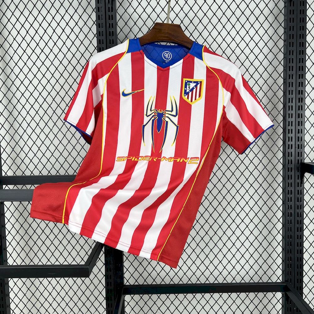 Retro Atletico Madrid 2004/05 Home Jersey