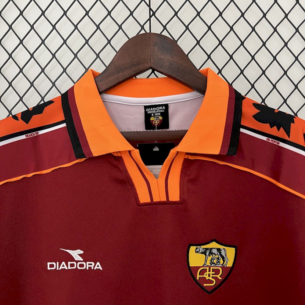 Retro AS Roma 1998/99 Home Jersey