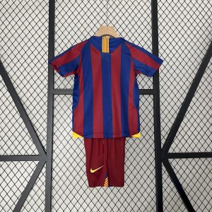 Retro Barcelona 2005/06 Home Kids Kit