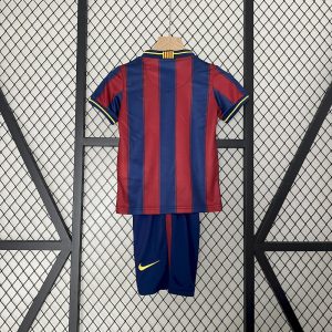 Retro Barcelona 2009/10 Home Kids Kit