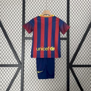 Retro Barcelona 2013/14 Home Kids Kit