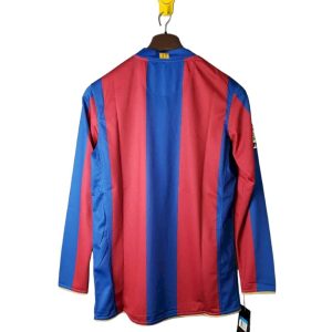 Retro Barcelona 2007/08 Home Long Sleeve Jersey