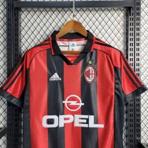 Retro AC Milan 1998/99 Home Jersey
