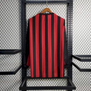 Retro AC Milan 2013/14 Home Long Sleeve Jersey