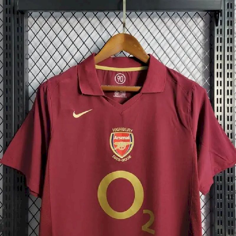 Retro Arsenal 2005/06 Home Jersey