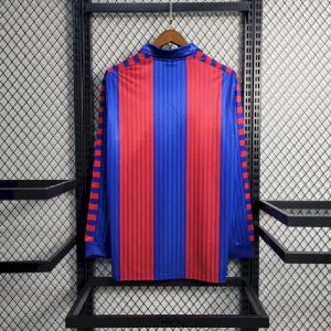 Retro Barcelona 1991/92 Home Long Sleeve Jersey