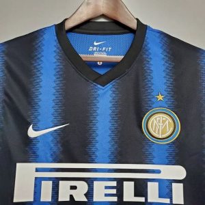 Retro Inter Milan 2010/11 Home Long Sleeve Jersey