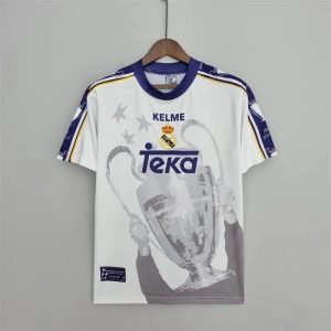 Retro Real Madrid 1997/98 Champions League 7 Champions Commemorative Jersey