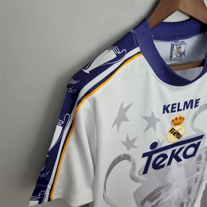 Retro Real Madrid 1997/98 Champions League 7 Champions Commemorative Jersey