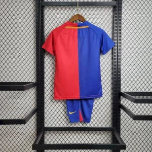 Retro Barcelona 2008/09 Home Kids Kit