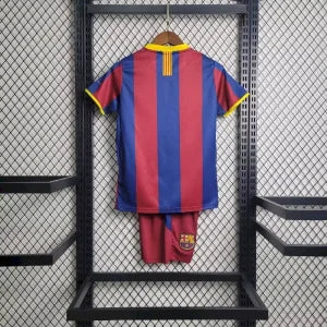 Retro Barcelona 2010/11 Home Kids Kit