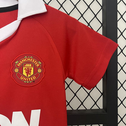 Retro Manchester United 2010/11 Home Kids Kit