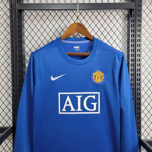 Retro Manchester United 2008/09 Third Long Sleeves Jersey