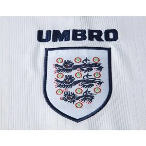 Retro Inglaterra 1996/97 Home Long Sleeve Jersey