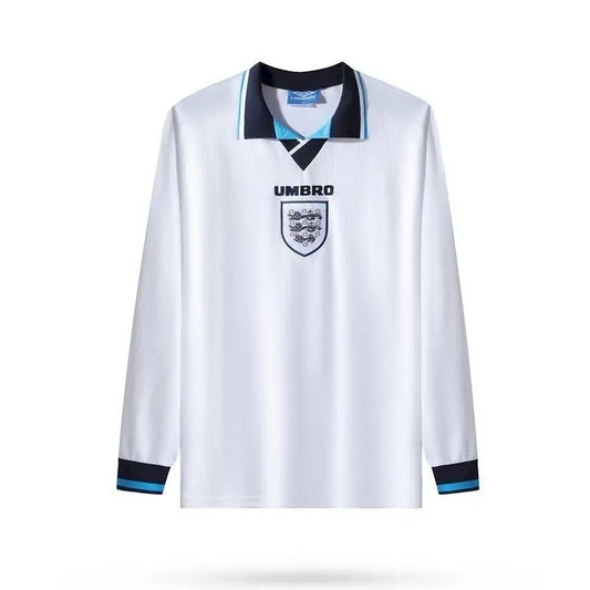 Retro Inglaterra 1996/97 Home Long Sleeve Jersey