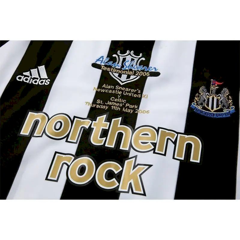 Retro Newcastle United 2006 Shearer Testimonial Jersey