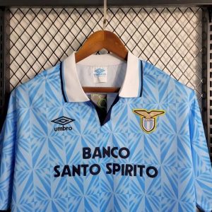 Retro S.S. Lazio 1991 Home Jersey