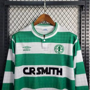 Retro Celtic 1987/88 Home Long Sleeve Jersey