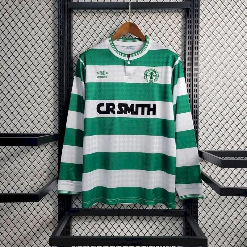 Retro Celtic 1987/88 Home Long Sleeve Jersey