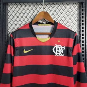 Retro Flamengo 2009 Home Long Sleeve Jersey