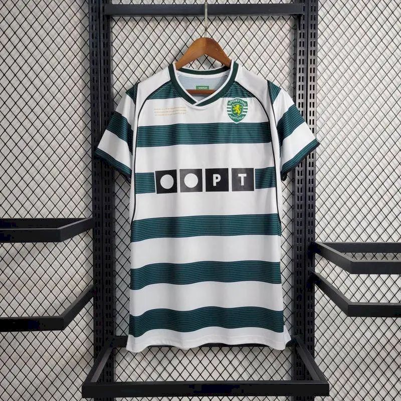 Retro Sporting CP 2000 Home Jersey