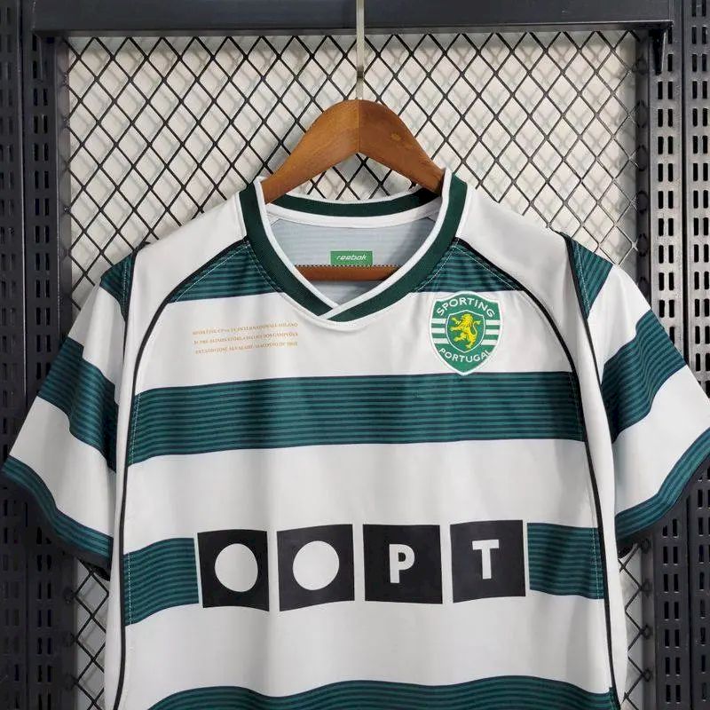 Retro Sporting CP 2000 Home Jersey