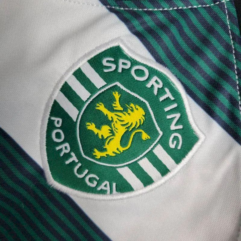 Retro Sporting CP 2000 Home Jersey