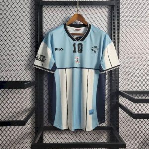 Retro Argentina 2010 Maradona Retirement Commemorative Edition Jersey