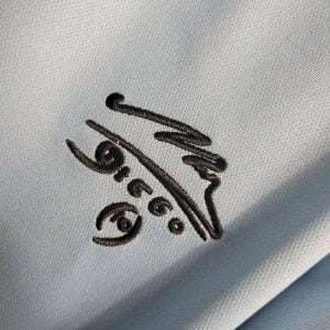 Retro Argentina 2010 Maradona Retirement Commemorative Edition Jersey
