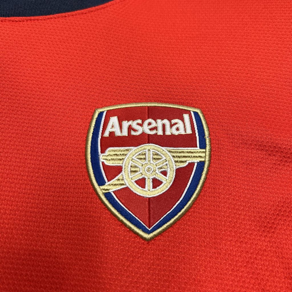 Retro Arsenal 2012/13 Home Long Sleeves Jersey