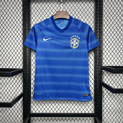 Retro Brasil 2014 Away Jersey