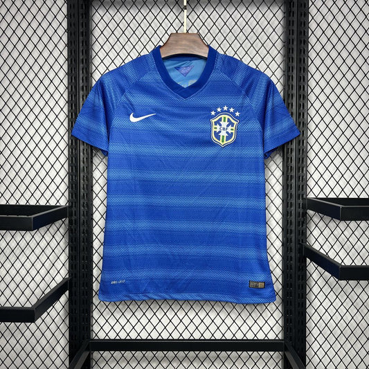 Retro Brasil 2014 Away Jersey