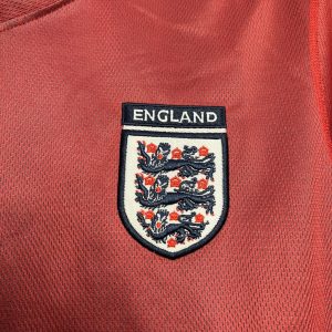 Retro Inglaterra 2002 Away Jersey (Double-sided)