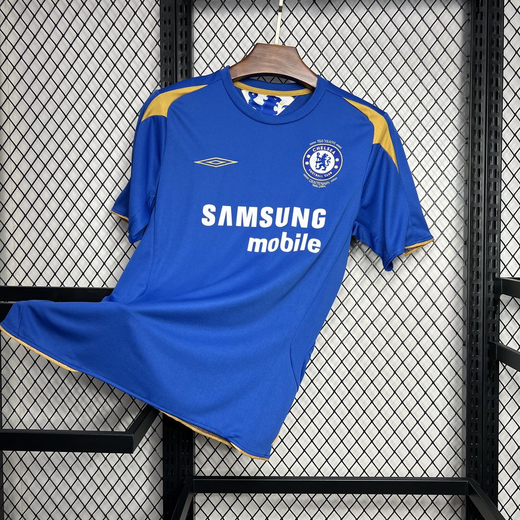 Retro Chelsea 2005/06 Centenary Home Jersey