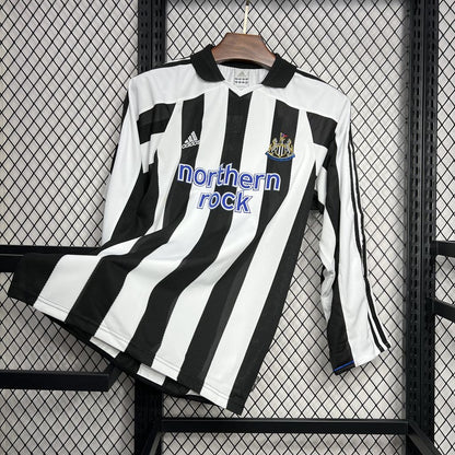 Retro Newcastle United 2003/05 Home Long Sleeve Jersey