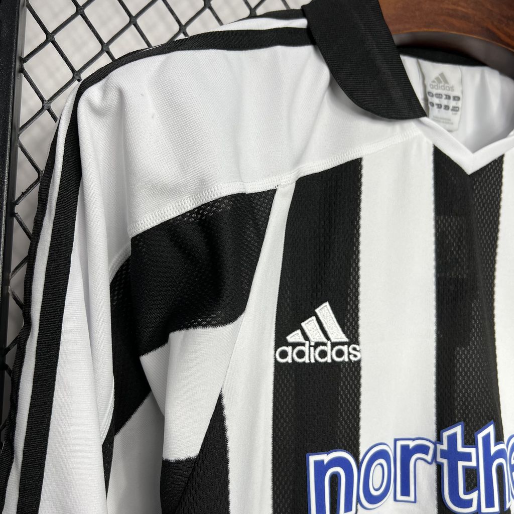 Retro Newcastle United 2003/05 Home Long Sleeve Jersey